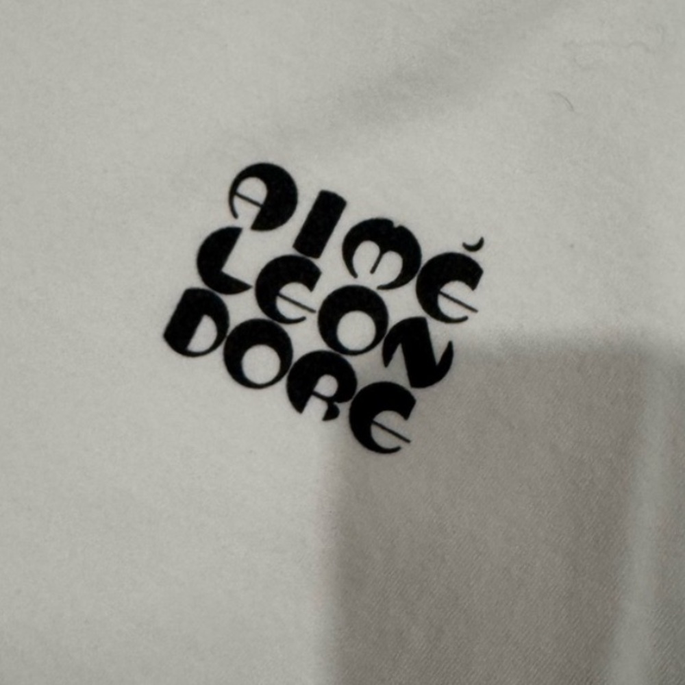 Aimé Leon Dore White T-Shirt (Rare Retro Logo)
